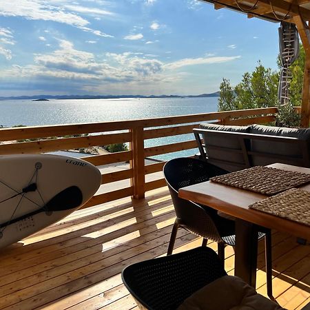 D-View Premium Mobile Home - Panoramic Seaview - 150 M From Beach, Free Parking Drage Eksteriør bilde