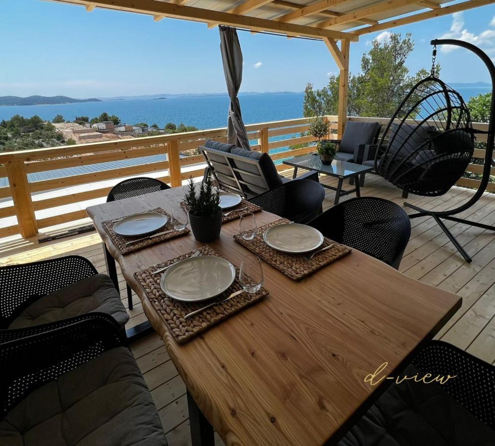 D-View Premium Mobile Home - Panoramic Seaview - 150 M From Beach, Free Parking Drage Eksteriør bilde