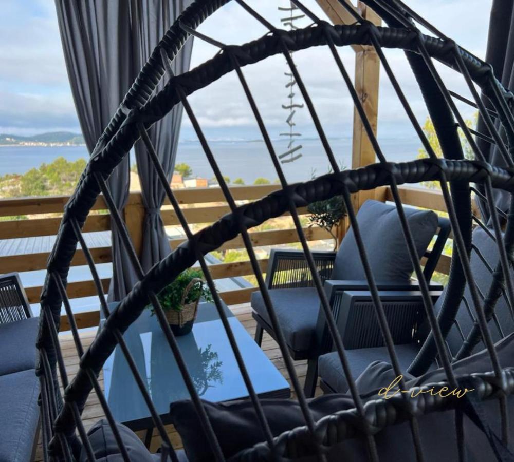D-View Premium Mobile Home - Panoramic Seaview - 150 M From Beach, Free Parking Drage Eksteriør bilde