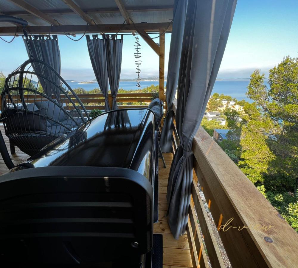 D-View Premium Mobile Home - Panoramic Seaview - 150 M From Beach, Free Parking Drage Eksteriør bilde