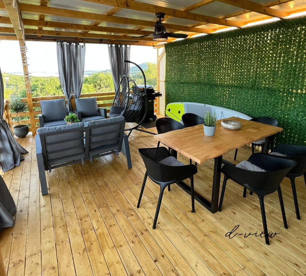 D-View Premium Mobile Home - Panoramic Seaview - 150 M From Beach, Free Parking Drage Eksteriør bilde