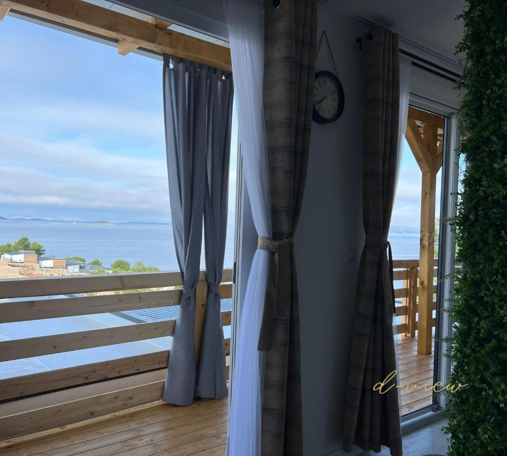 D-View Premium Mobile Home - Panoramic Seaview - 150 M From Beach, Free Parking Drage Eksteriør bilde