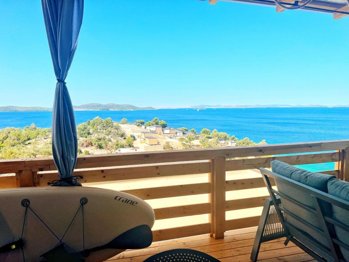 D-View Premium Mobile Home - Panoramic Seaview - 150 M From Beach, Free Parking Drage Eksteriør bilde