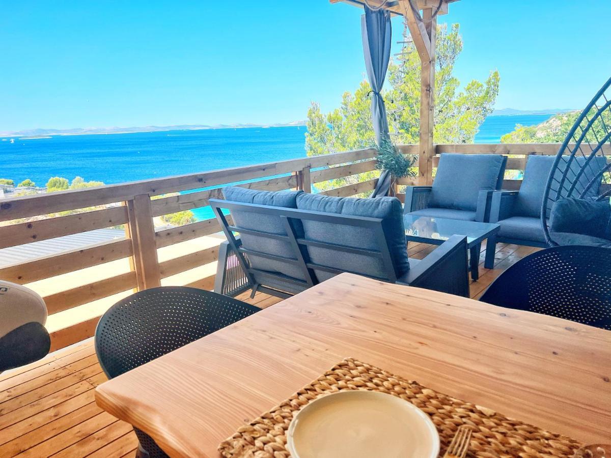 D-View Premium Mobile Home - Panoramic Seaview - 150 M From Beach, Free Parking Drage Eksteriør bilde