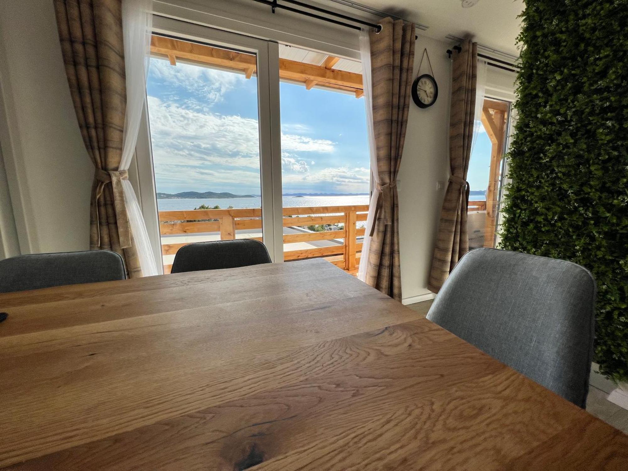 D-View Premium Mobile Home - Panoramic Seaview - 150 M From Beach, Free Parking Drage Eksteriør bilde
