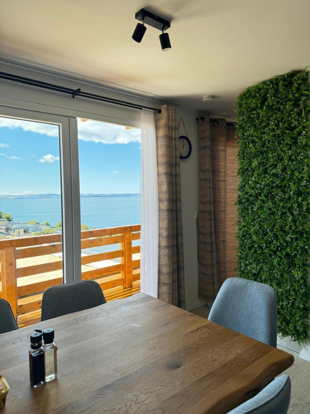D-View Premium Mobile Home - Panoramic Seaview - 150 M From Beach, Free Parking Drage Eksteriør bilde