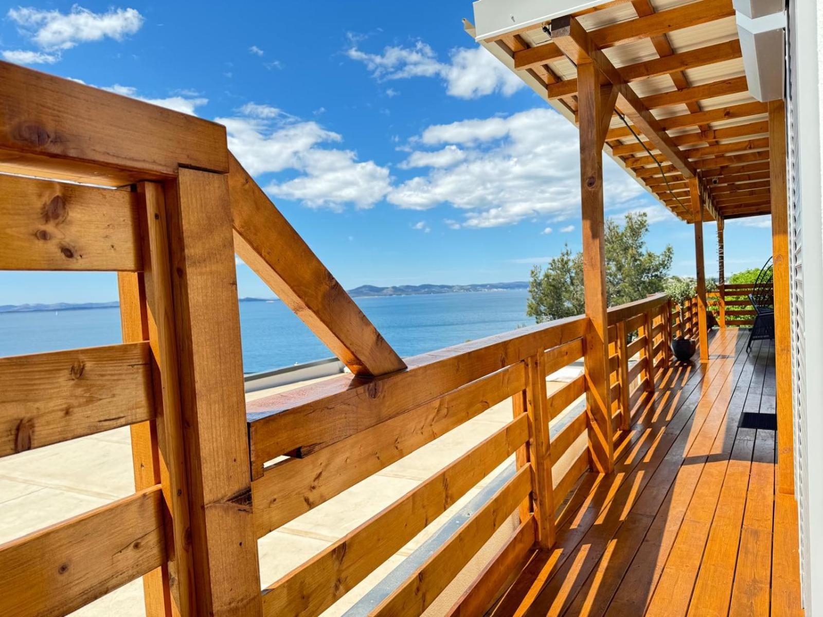 D-View Premium Mobile Home - Panoramic Seaview - 150 M From Beach, Free Parking Drage Eksteriør bilde